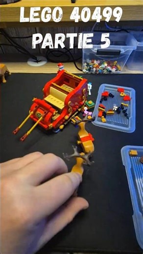 LEGO 40499 Le traîneau du Père Noël 🎅 (partie 5) #lego #legofan #legochristmas