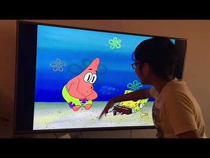 Beating up Patrick!!