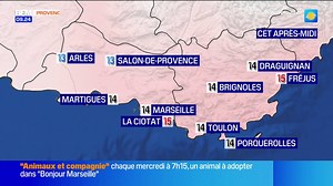 Votre météo du dimanche: quelques pluies avant des éclaircies en Provence, il fera jusqu'à 14°C à Marseille | BFM Marseille Provence