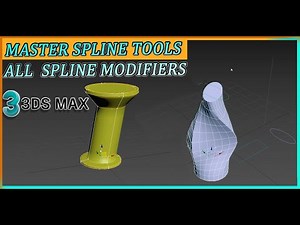 MASTER SPLINE tools in 3ds max loft sweep...