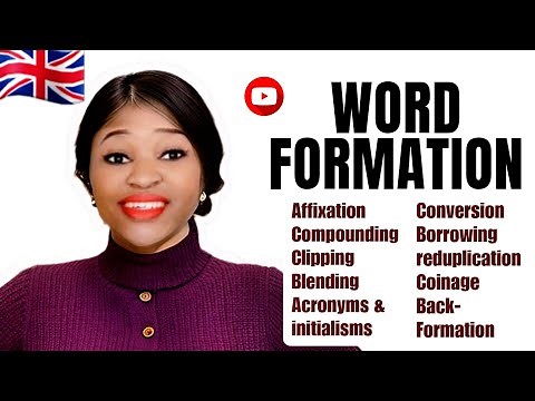 WORD FORMATION
