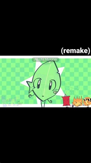 FUKKIRETA (remake) | BFDI Animation Meme #zundamon #fukkireta #bfdi #leafy