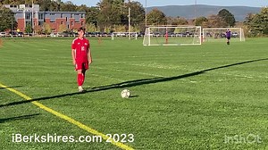 Wahconah’s Zach Flaherty makes a save in Monday’s loss at Mount Greylock. Story: https://www.iberkshires.com/sports/highschool/fall/soccer/boys/story/38/1107/Mount-Greylock-Shuts-Out-Wahconah.html | iBerkshires Sports