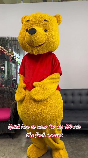 Who loves our Winnie the Pooh!#cosplay #costume #fyp #grwm #howtotiktok #winniethepooh
