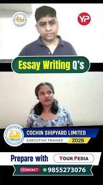 Essay writing questions for CSL GD, Writing Skill & Interview Preparation ET 2026