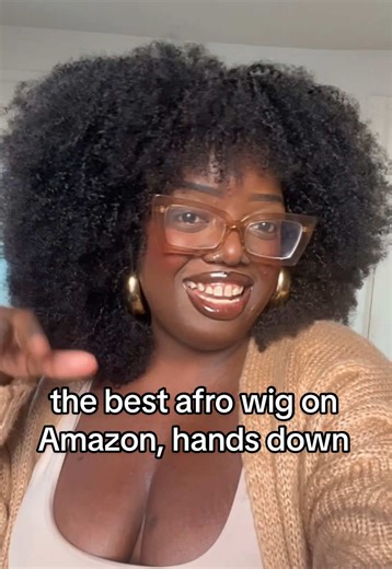 This is my favorite natural hair wig from Amazon - hands down! I’m wearing the 18