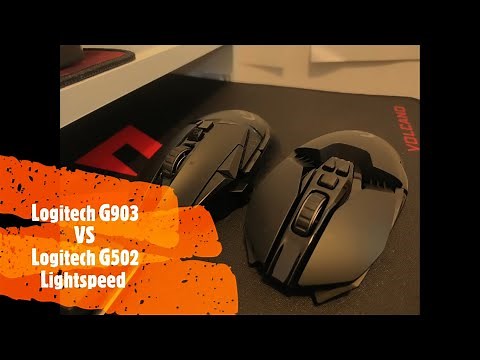 Logitech G903 vs Logitech G502 lightspeed