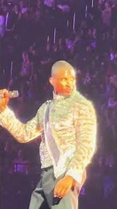 Usher performs You Got It Bad on the R&B Tour at Allegiant Stadium in Las Vegas. September 6 2025