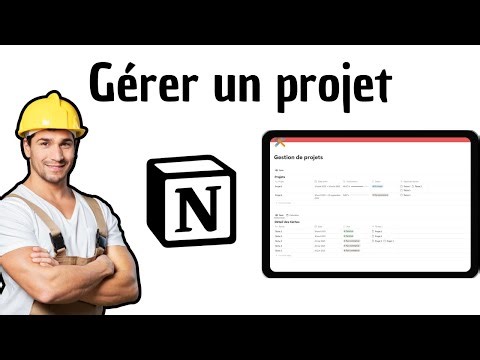 GERER UN PROJET | NOTION