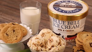 Blue Bell's Milk & Cookies ice cream is back in stores now!