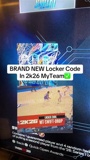 BRAND NEW LOCKER CODE IN NBA2K26 MYTEAM🚨|#2k #nba2k #myteam #2kcommunity #lockercodes #nba2k26 #2k26 #2kmyteam #nba2kmyteam #new #fyp