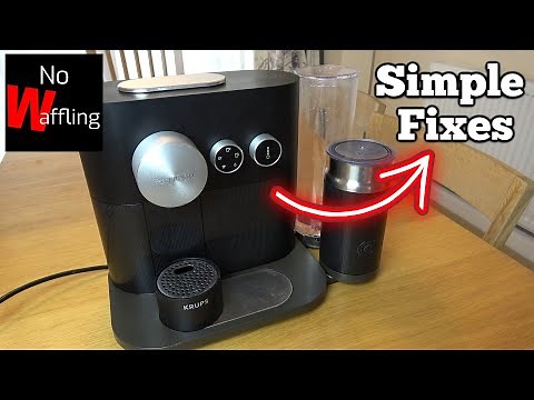 Nespresso Expert - How to FIX Faults on the Coffee Machine
