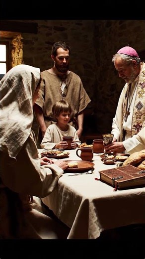 Experience the Agape Feast: A Merovingian Communion. Witness early Christian fellowship in this reve