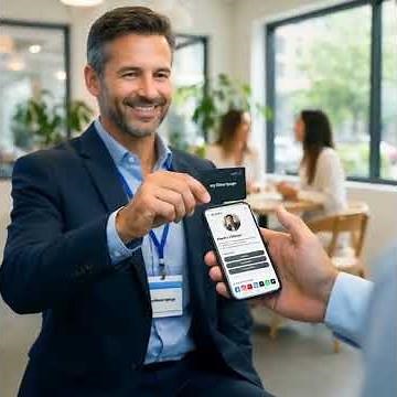 Digitale Visitenkarte per NFC-Karte teilen | MySmartPage