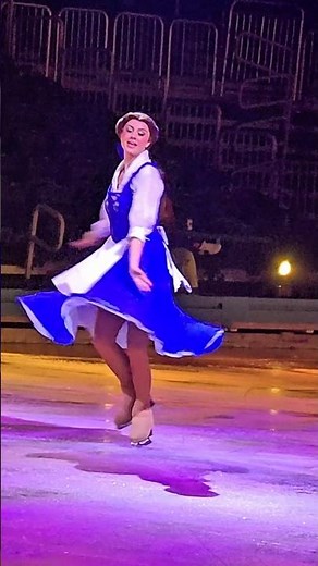 Belle’s Storybook Spin 🌹⛸️✨