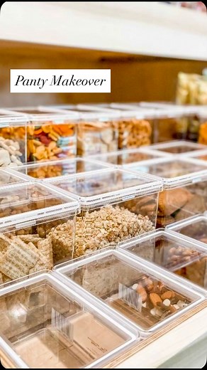 4.1K views · 33 reactions | When your pantry’s organized AND gorgeous, that’s the real home glow-up!  @heychantelljoy @simplyorganizedco organized this pantry space using a variety of canisters, bins, and turntables from #TheContainerStore. What’s the one thing your dream pantry must have? Tell us below!  #pantryorganization #pantrygoals #kitchenorganization #kitcheninspo | The Container Store | Facebook