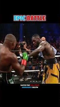 Deontay Wilder VS. Luis Ortiz | HIGHLIGHTS #boxing #sports #combat