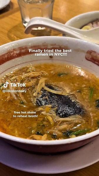Dinner at Tabetomo in the East Village! What’s your favorite ramen in NYC? 🍜 #newyorkcity #nyc #nycfood #ramen #eastvillage