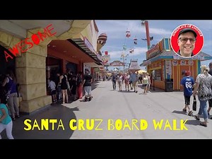Santa Cruz Beach Boardwalk 😃 California #santacruz #boardwalk