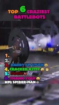 Ranking The Most Craziest BattleBot Deaths #robot #shorts #usa