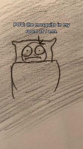 As you can tell i cant draw anything except men lol #artistsoftiktok #randomcrap #mosquito #drawing #sketch #fypシ゚viral #fyp #fypp #fypシ #men