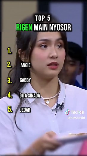 Top 5 rigen main nyosor #ngakak #lucu #rigen #fyp