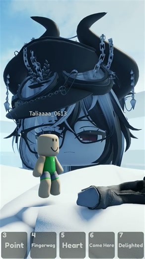 Roblox VR Hand #cute #giant #carrying #small #robloxian