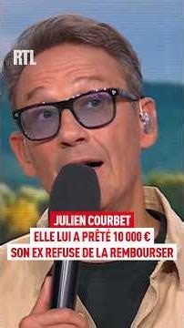Julien Courbet: She lent him €10,000, and her ex refuses to pay her back