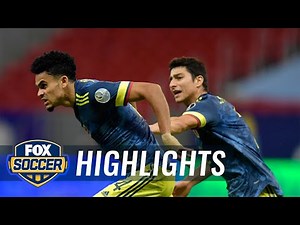 Diaz's late-game heroics lift Colombia over Peru, 3-2 | 2021 Copa America Highlights | FOX SOCCER