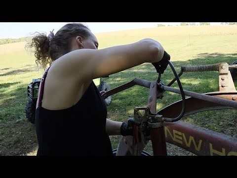 Farming the Homestead: Winterizing the hay rake!