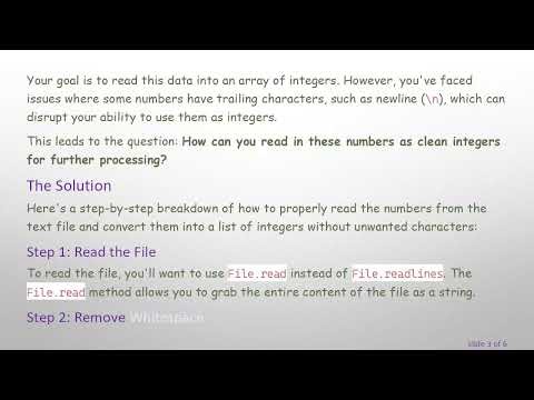How to Read a Text File with Comma-Separated Numbers into a List of Integers in Ruby
