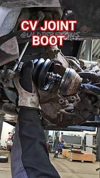 VW outer cv joint boot replacement. #shorts #carrepair #driveshaft