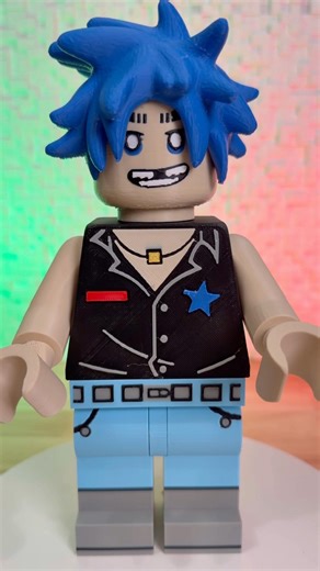 3d printed Fortnite 2D Lego #fortnite #2d #3dprinting #bambulab #viral #lego #fyp #3d #foryou ￼￼