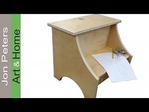How To Build a Simple Plywood STEP STOOL