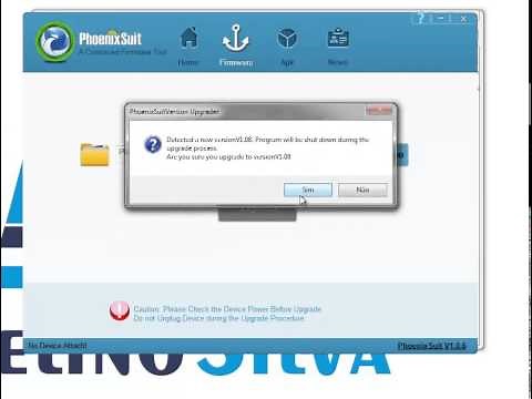 Como Instalar o Programa PhoenixSuit Firmware Tool