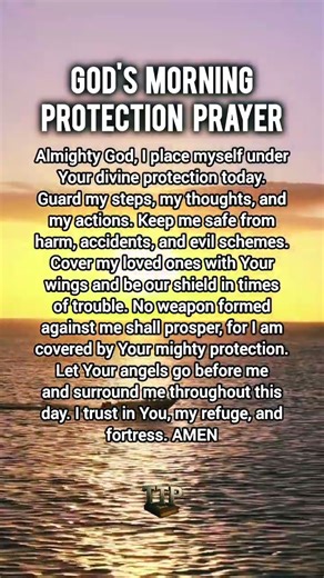 Pray This Powerful God's Morning Protection Prayer to Start Your Day 🤲