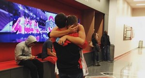 Photo: Aaron Craft Surprises Sister After Ohio State Women's Basketball Victory