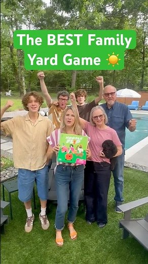 yard game for the whole family ☀️