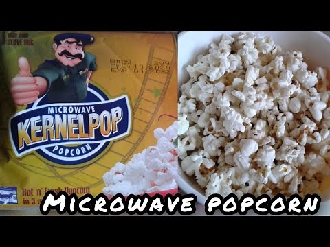 How to make popcorn in microwave || Kernelpop popcorn || popcorn simple Recipe || SidrazZ kitchen