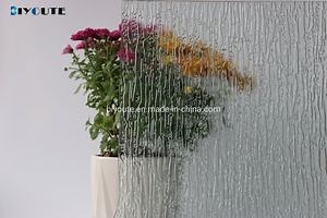 [Hot Item] Factory Wholesale Tempered Clear Fluted Reeded Glass /Figured Float Patterned Glass for Windows Doors