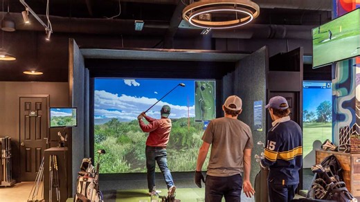 Five Iron Golf opening in downtown Cincinnati with 13 simulators, bar, fitting lab