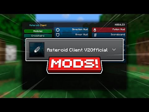 ✅ ASTEROID CLIENT para MINECRAFT BEDROCK 1.21 | ACTUALIZADO CLIENTE PARA CELULARES con MODS!