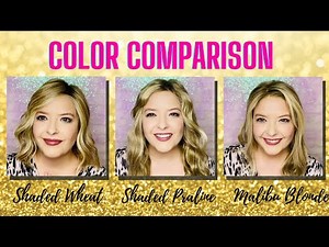 Synthetic Wig Color Codes! Blonde Wig Color Compilation! Raquel Welch vs. Jon Renau