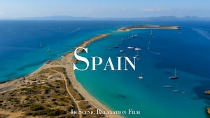 Spain from Above – Coasts and Mountains in 4K
