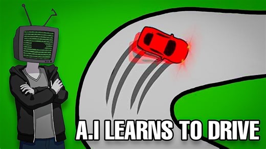 I teach an AI to drive 🚗: watch this!