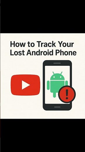 How to Track Your Lost Android Phone (Step-by-Step Guide) #shorts