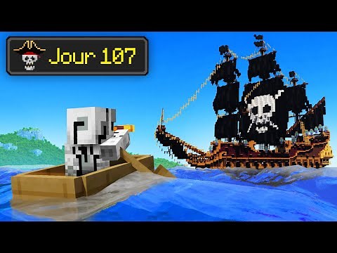 J'ai organisé une guerre Pirate avec 100 joueurs ! (pendant 100 jours)
