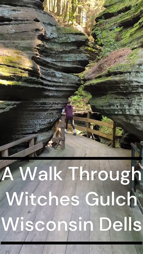 The whispers of autumn grow louder as Halloween approaches, and there’s no better place to feel the enchantment than Witches Gulch in Wisconsin Dells! Wander with Keystone Science Teacher, Josh Bastianello, through shadowy canyons, beneath towering cliffs, and let the eerie beauty of this hidden gem transport you to another world. Legend says the spirits of the season stir here—do you dare explore their realm? #WitchesGulch #HalloweenVibes #SpookySeason #WisconsinDells #AutumnMagic #Keystone #fi