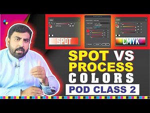 SPOT COLOR vs PROCESS COLOR - What's The Difference in Printing? POD Class 2 Explained!