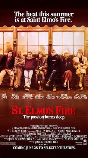 ST ELMOS FIRE- do you remember the incredible cast? Heck out how they aged over the years and how they looked back then. #happybirthday #80sbaby #vintagevibes #rockandroll #doyouremember #70sbaby | Do You Remember When